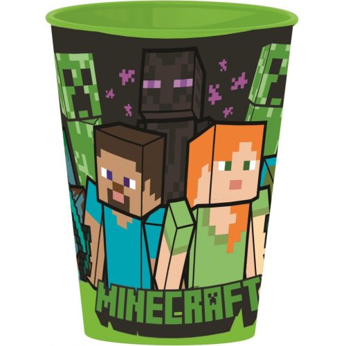 Minecraft Creeper műanyag pohár 260 ml