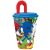Sonic a sündisznó Adventure szívószálas pohár, műanyag 430 ml