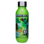 Minecraft Crafting műanyag kulacs csavaros kupakkal 640 ml