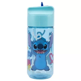   Disney Lilo és Stitch Palms Hydro műanyag szívószálas kulacs 430 ml