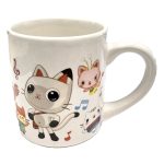 Gabi babaháza Music porcelán bögre 235 ml (8 oz) Díszdobozban