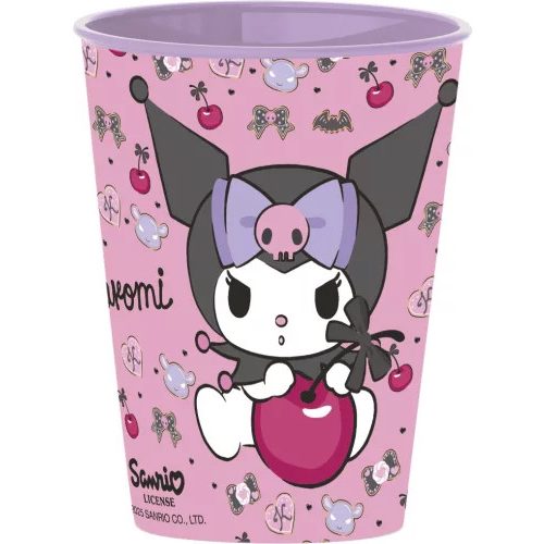 Hello Kitty Kuromi műanyag pohár 260 ml 