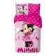 Disney Minnie Pink Polka Bow ágyneműhuzat 140×200cm, 65x65 cm
